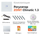 ZONT Climatic 1.3 Погодозависимый автоматический GSM / Wi-Fi регулятор (1 ГВС + 3 прямых/смесительных) с доставкой в Уссурийск